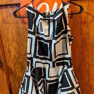 Brand: Closet, Size 8 (UK 12), Color: Black and White - Super Cute!